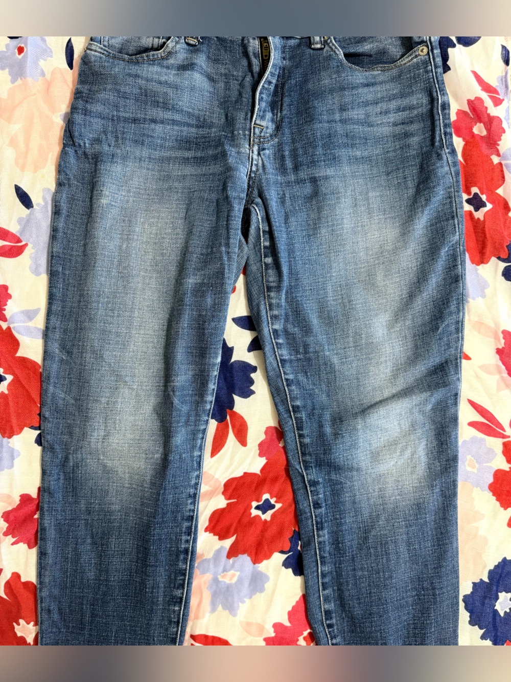 Lucky Brand Women's Skinny Jeans in Medium Blue Wash